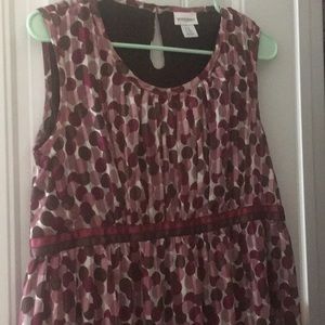 Motherhood Maternity XL Chiffon Sundress